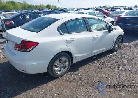 2014 Honda Civic Lx z USA, uszkodzony, nr VIN 19XFB2F59EE201848